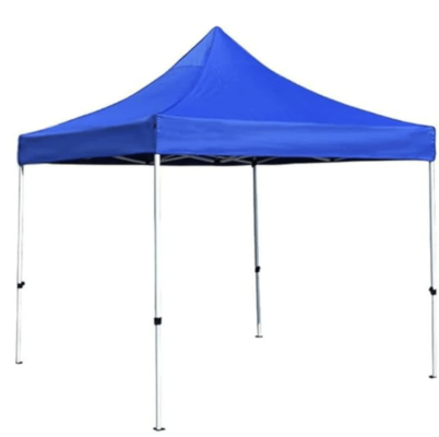 2.7m x 2.7m Portable Folding Canopy Tent – Waterproof, Blue