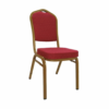 Premium Gold-Frame Banquet Event Chair